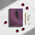 Hardcover Journal — "I Am My Own Muse" Pink Moon Self‑Love Notebook