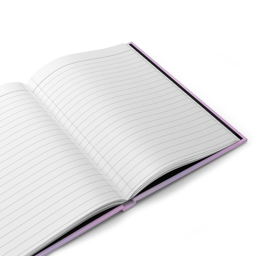 Affirmation Hardcover Journal — "Everything in My Life Is Working Out Perfectly" Printify