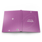 hardcover journal — you are enough Printify