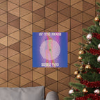 let the light of the moon poster — psychedelic retro wall art Printify