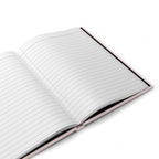 Hardcover Journal — "Working On Getting My Spark Back" Self-Love Pink Notebook for Mental Wellness & Gratitude Printify
