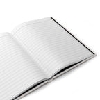 Inspirational Hardcover Journal — "Great things take time — Be patient and keep going" Printify