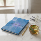 I Trust the Universe Hardcover Journal – Celestial Blue Guided Journal for Manifestation & Gratitude