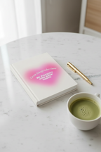 Inspirational Hardcover Journal — "Great things take time — Be patient and keep going"