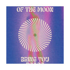 let the light of the moon poster — psychedelic retro wall art Printify