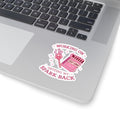 Sticker — "Working On Getting My Spark Back" Self-Love Matchbox Design Printify