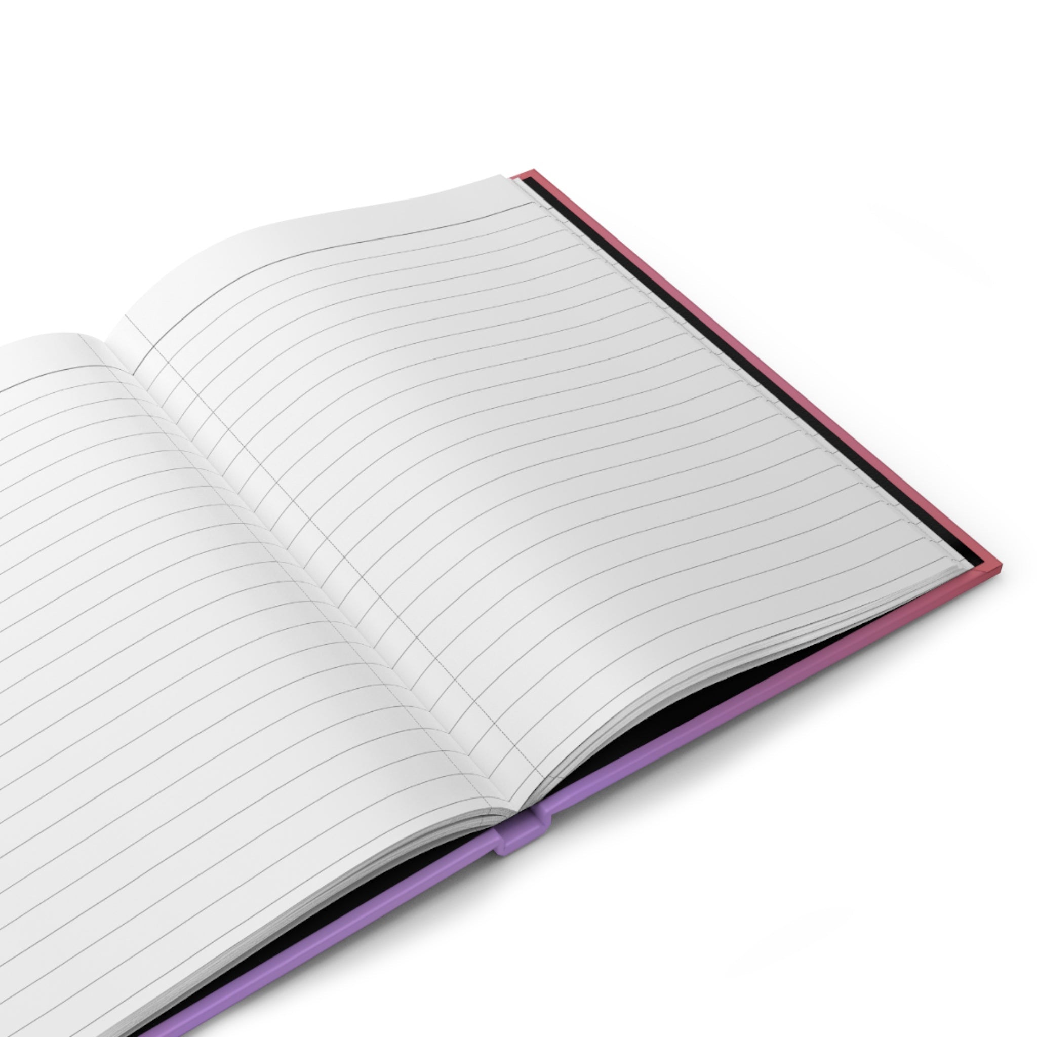 hardcover journal — "be gentle with yourself" Printify