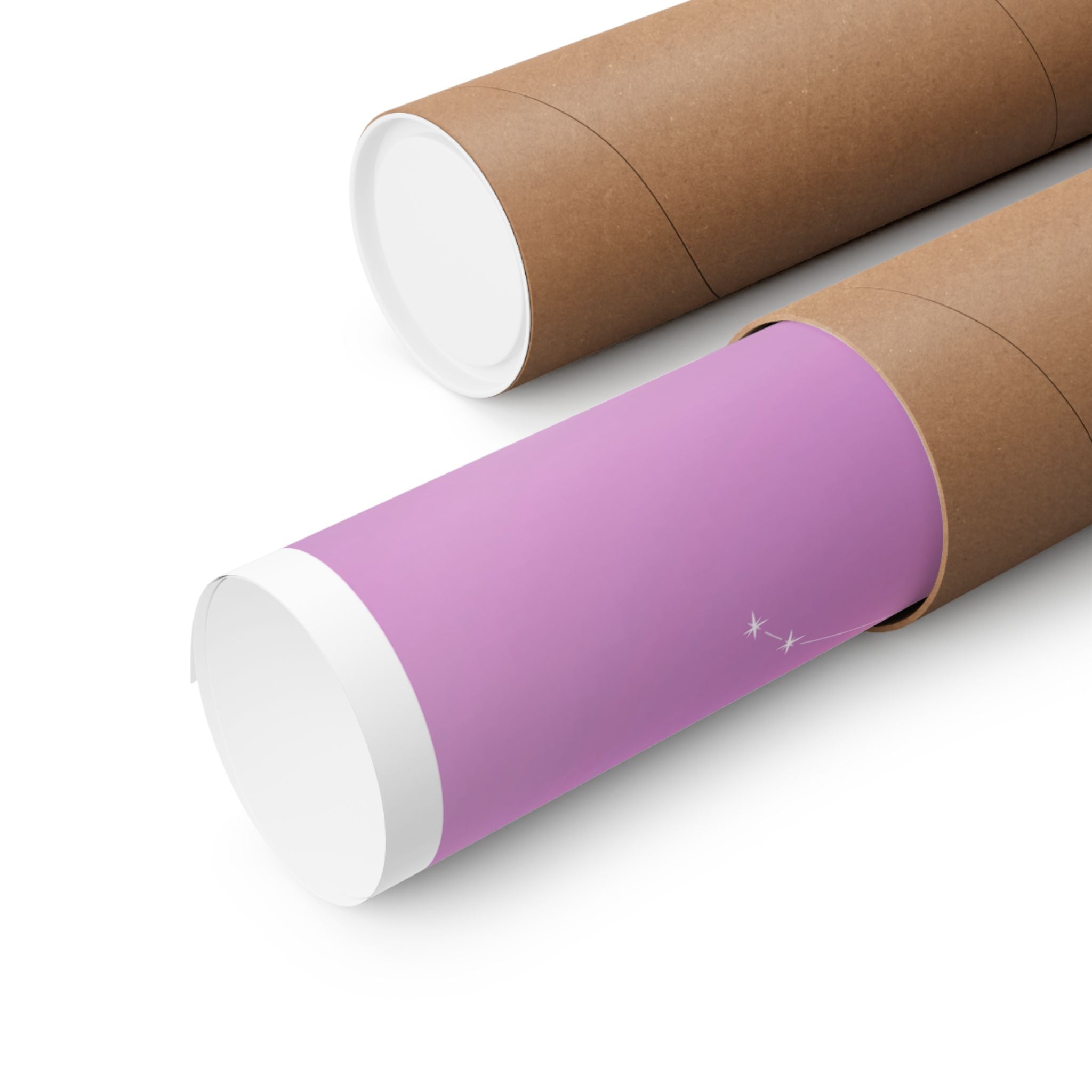 taurus constellation poster — pink zodiac matte poster Printify