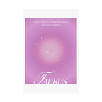 taurus constellation poster — pink zodiac matte poster Printify