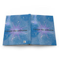 I Trust the Universe Hardcover Journal – Celestial Blue Guided Journal for Manifestation & Gratitude Printify
