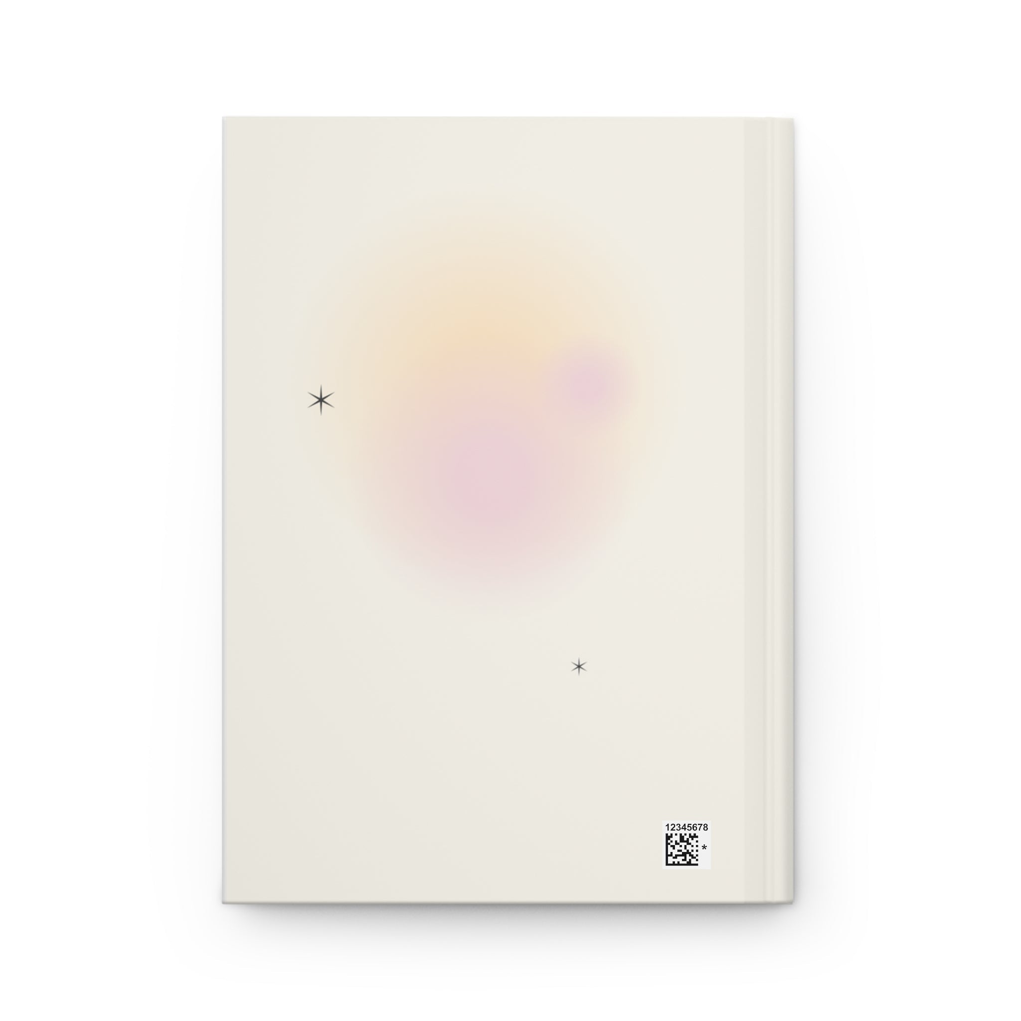 hardcover journal — "anything you imagine can become a reality" Printify
