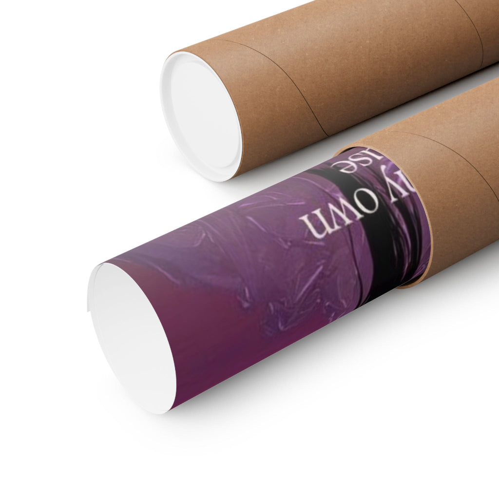 Inspirational Matte Poster — "I Am My Own Muse" Vertical Wall Art Printify