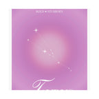 taurus constellation poster — pink zodiac matte poster Printify