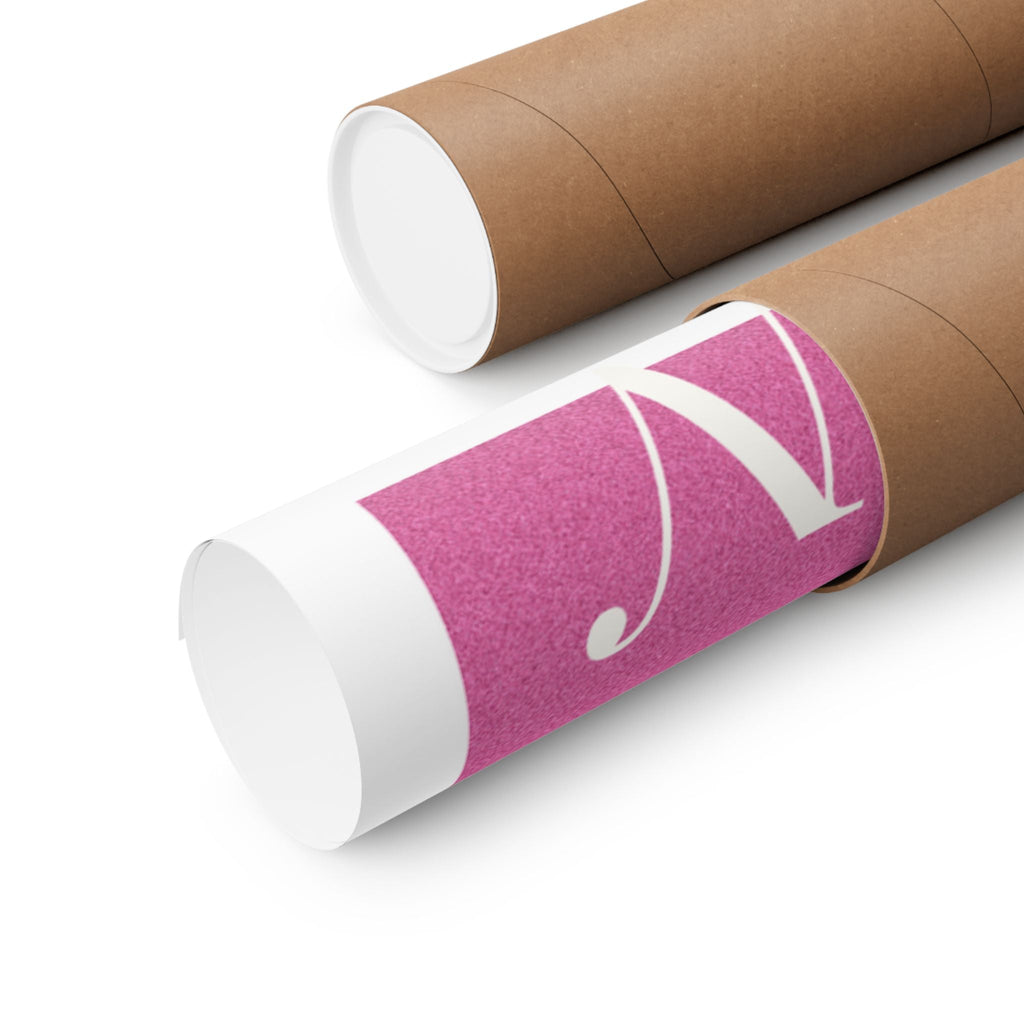 capricorn catte poster — pink zodiac wall art Printify