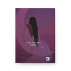 Hardcover Journal — "I Am My Own Muse" Pink Moon Self‑Love Notebook Printify