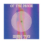 let the light of the moon poster — psychedelic retro wall art Printify