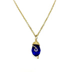 Gold Birthstone necklace DC-Powered by People