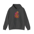 Pink Floral Leopard Hoodie – Playful Girly Gen Z Wildcat Sweatshirt