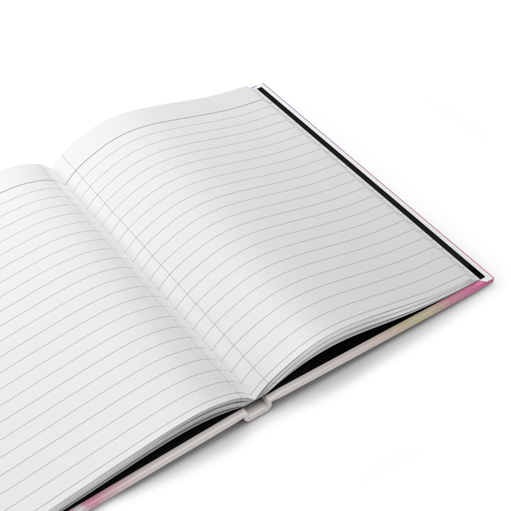 hardcover journal — "take care of yourself" Printify