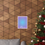 pisces constellation matte poster — astrological zodiac wall art Printify