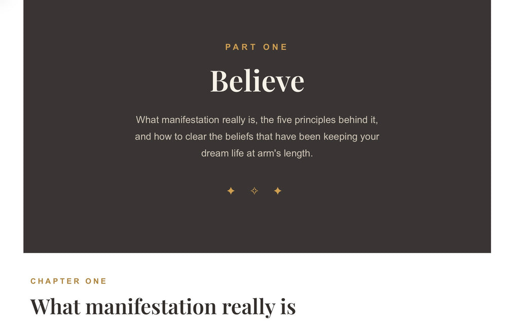 Manifest Your Dream Life - Digital Guide