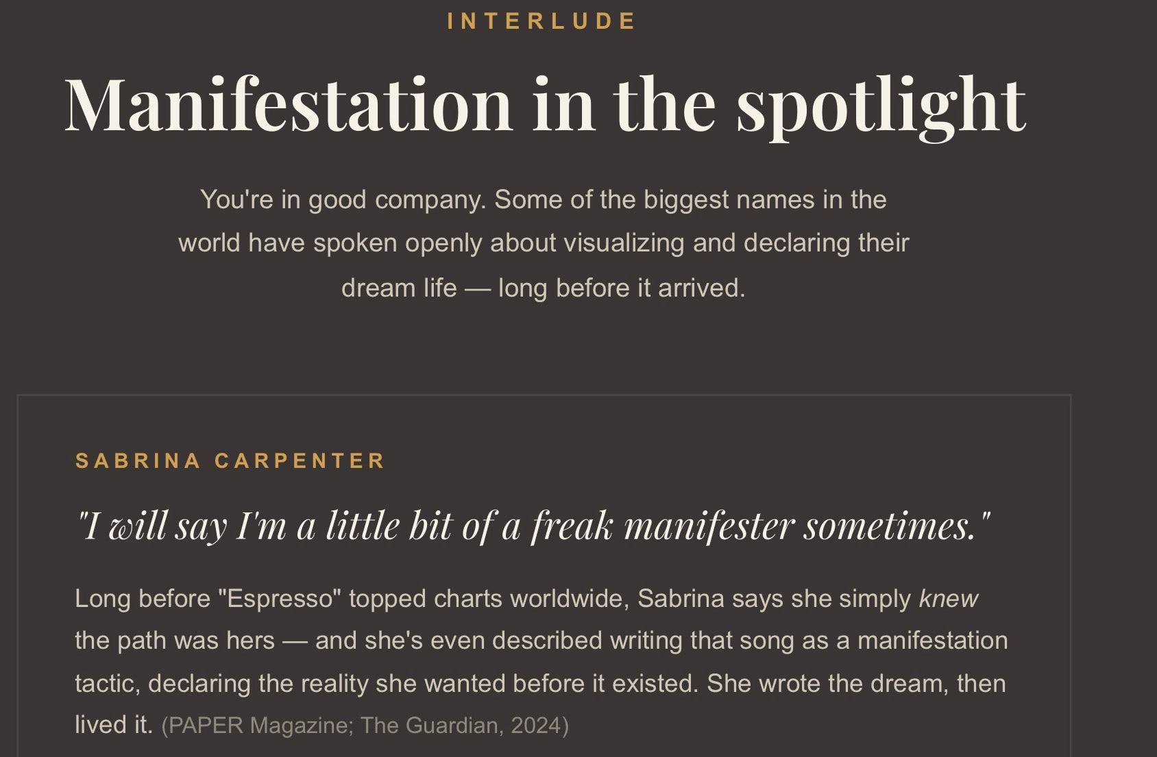 Manifest Your Dream Life - Digital Guide