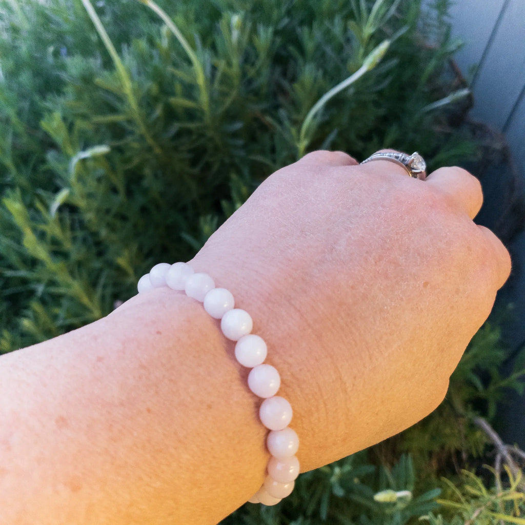 Semi-Precious Stone Beaded Bracelets DC-Whyte Quartz